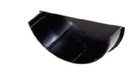 112MM HALF ROUND GUTTER STOP END - INT.    BL