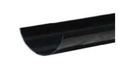 112MM X 4M HALF ROUND GUTTER               BL