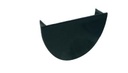 150MM HALF ROUND GUTTER STOP END - INT.    BL