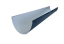 150MM X 4M HALF ROUND GUTTER               BL