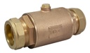 BRASS DOUBLE CHECK VALVE 42MM DZR