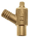 BRASS DRAIN OFF 15MM TYPE A