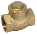 BRASS SWING CHECK VALVE 1.1/2"  FXF