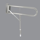 BTX DOUBLE ARM HINGE SUPPORT RAIL + BACKPLATE