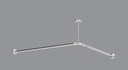 BTX SH CURTAIN RAIL CONCEALED FIXINGS 1000 X