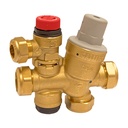 CALEFFI 22MM COMBI VALVE 3/6 BAR CIRCLIP TYPE