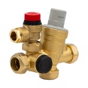 CALEFFI 22MM COMBI VALVE 3/6 BAR NUT TYPE
