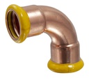EP PEGA PRESS GAS ELBOW 22MM