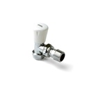 ERES ANGLED RADIATOR VALVE 15MM X 1/2"