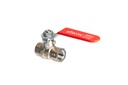 FULLBORE LEVER VALVE 1/2"   FXF  RED