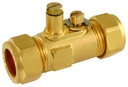 GAS 22MM COMP ISO C/W TEST NIPPLE