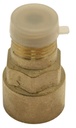 GAS BAYONET SOCKET STRAIGHT 1/2"