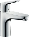 HG FOCUS 100 S/L BASIN MIXER W/O WASTE CP