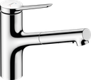 HG ZESIS M33 KM 150 2JET PULL-OUT CHROME