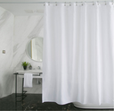 INCR WHITE SH CURTAIN 1800X1800 (INC HOOKS) S