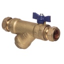 ISOLATED BRASS Y STRAINER 15MM X 15MM COMP