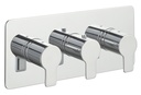 JTP AMORE TH CONCEALED SH VALVE 2 OUTLETS HOR
