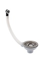 JTP BASKET STRAINER WASTE ROUND OF CP
