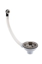 JTP BASKET STRAINER WASTE ROUND OF SS