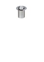 JTP FLIP TOP BASIN WASTE, UNSLOTTED