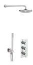 JTP FLOR 2 OUTLET SH VALVE, ROUND WATER OUTLE