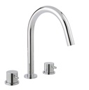 JTP FLOR 3 HOLE BATH FILLER