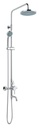 JTP FLOR SH POLE WITH OVERHEAD SH, H& SH & BA