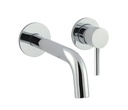 JTP FLOR SL WALL MOUNTED BASIN MIXER, 240MM