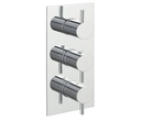 JTP FLOR TH CONCEALED 3 OUTLET SH VALVE, VERT