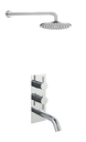 JTP FLOR TH CONCEALED BATH SH VALVE, ROUND SH
