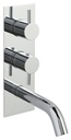 JTP FLORENCE TH 2 OUTLET SH VALVE + SPOUT