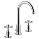 JTP GROV 3 HOLE BASIN MIXER WITH SWIVEL SPOUT