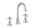 JTP GROV 3 HOLE BASIN MIXER WITH SWIVEL SPOUT