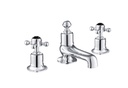 JTP GROV 3 HOLE DECK MOUNTED BATH FILLER, BLA