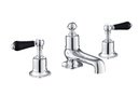 JTP GROV 3 HOLE DECK MOUNTED BATH FILLER, BLA