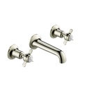 JTP GROV 3 HOLE WMBASIN MIXER, NICKEL