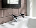 JTP GROV BASIN MIXER WITH POP UP WASTE, BLACK