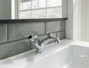 JTP GROV BASIN MIXER WITH POP UP WASTE, BLACK