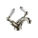 JTP GROV BASIN MIXER WITH POP UP WASTE, NICKE