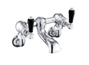 JTP GROV BATH FILLER WALL MOUNTED, BLACK LEVE