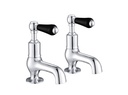 JTP GROV CLOAKROOM BASIN TAPS, BLACK LEVER