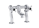 JTP GROV DECK MOUNTED BATH FILLER, BLACK INDI