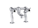 JTP GROV DECK MOUNTED BATH FILLER, BLACK INDI