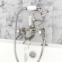 JTP GROV DECK MOUNTED BATH SH MIXER WITH KIT,