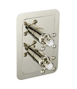 JTP GROV TH CONCEALED 1 OUTLET SH VALVE VERT,