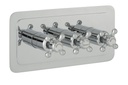 JTP GROV TH CONCEALED 2 OUTLET SH VALVE HORIZ