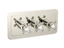 JTP GROV TH CONCEALED 2 OUTLET SH VALVE HORIZ