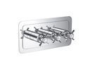 JTP GROV TH CONCEALED 2 OUTLET SH VALVE HORIZ