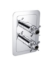 JTP GROV TH CONCEALED 2 OUTLET SH VALVE VERT,