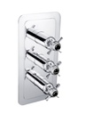 JTP GROV TH CONCEALED 2 OUTLET SH VALVE VERT,
